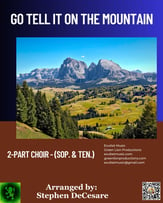 Go Tell It On The Mountain Two-Part Mixed choral sheet music cover
